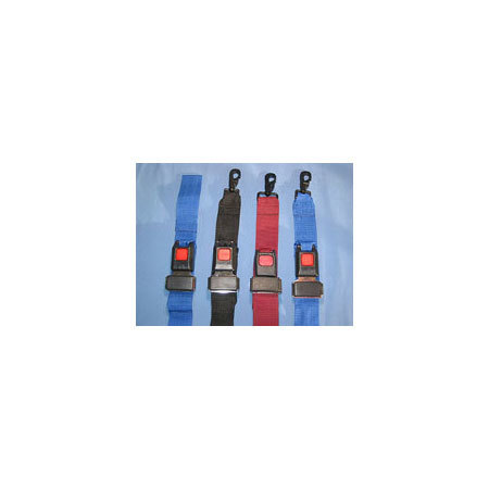 Stretcher Strap, 5ft L x 2in W, Orange, Nylon