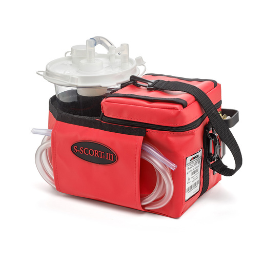 S-SCORT® III Suction Unit with Vinyl Case, Red