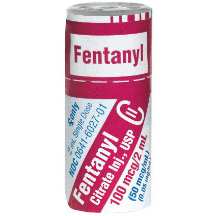 Fentanyl, 0.05mg/mL, 2mL Vial, Safety Seal