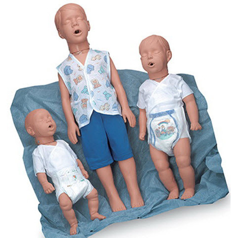 Kyle CPR Manikins w/ Carry Case, Small Child