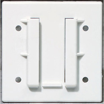 Universal Wall Plate with Holes, For Suction Canister