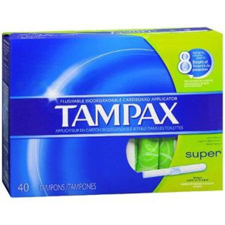 Tampax® Super Absorbency Tampon, Unscented