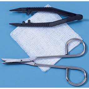 Suture Removal Kit with Plastic Posi-Grip Forceps