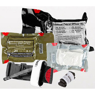 Individual Patrol Officer Kit, S-rolled Gauze