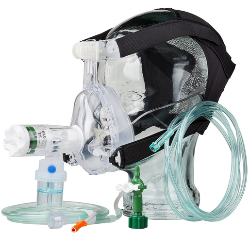 GO-PAP™ w/ Neb-Connect and Capno Kit, Cap Style Headgear, Adult Medium Mask