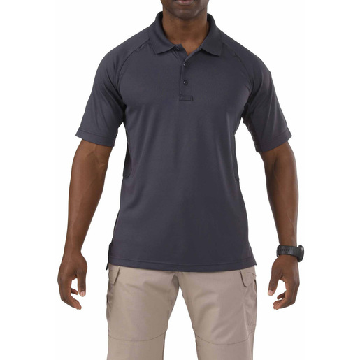 5.11 Men's Performance Polo Shirts, Short Sleeve, Charcoal