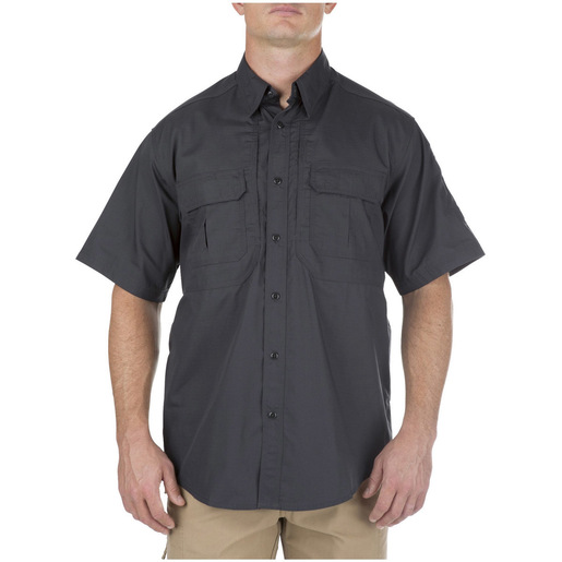 5.11 Men's Taclite Pro Shirts, Short Sleeve, Charcoal