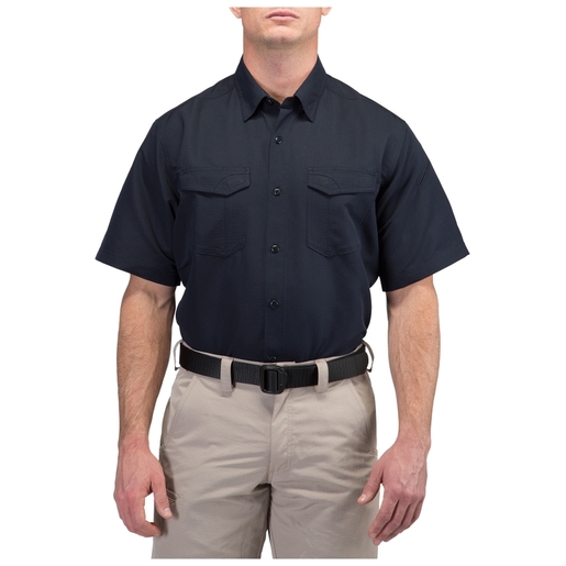 5.11 Men's Fast-Tac™ Short Sleeve Shirt, Dark Navy