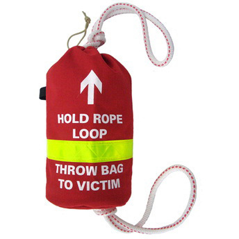 Water Rescue Rope Bag, Red