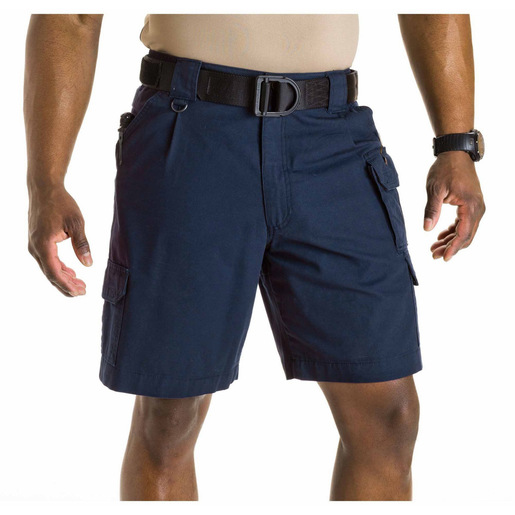 5.11® Men's Tactical Cotton Canvas Shorts, 9in Inseam, Fire Navy