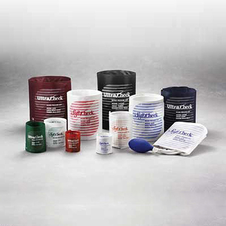 SoftCheck® Fabric Disposable Blood Pressure Cuffs with Single Tube Bayonet Connector