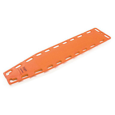 Najo RediHold Backboard with Pins, 72in L x 16in W x 2in H, Orange