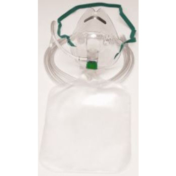 High Concentration Non-rebreather Oxygen Masks