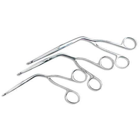 Closed-Tip Stainless Steel Magill Forceps