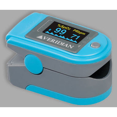 Deluxe Pulse Oximeter Blood Oxygen Level Monitor