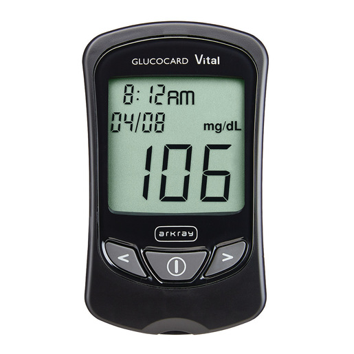 Glucocard® Vital™ Blood Glucose Monitoring System, 0.5μL Sample Volume