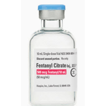 Fentanyl, 0.05mg/mL, 10mL Vial