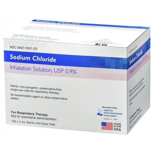 Sodium Chloride 0.9%, 3mL Vial