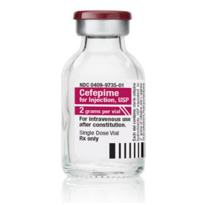 Cefepime, 2g Vial