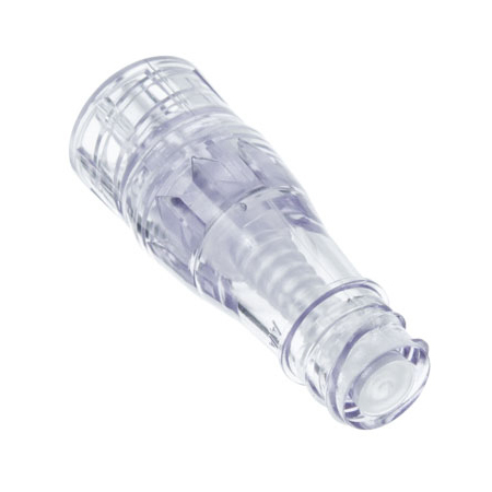 MicroClave® Clear Needle-Free Connector, Male Luer Lock, Box of 100