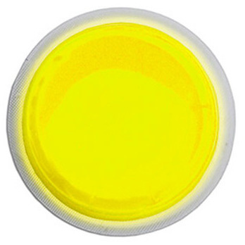 LightShape® Circle Marker, 4hr Duration, 3in Diameter, Yellow
