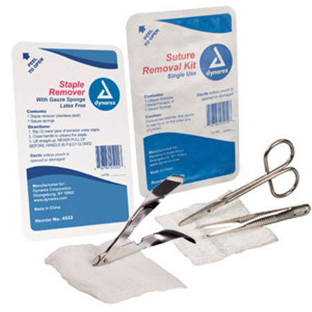 Staple Removal Kit, Sterile