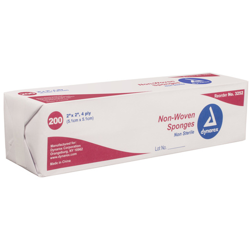 Non-Sterile, Non-Woven Sponges