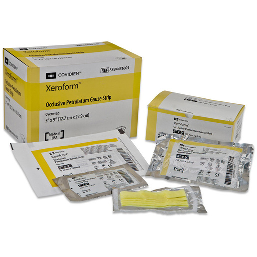 Xeroform Petrolatum Gauze Dressing, 5in x 9in