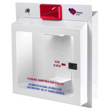 HeartStation RescueCase RC5300 Wall Mount AED Cabinet, with Alarm