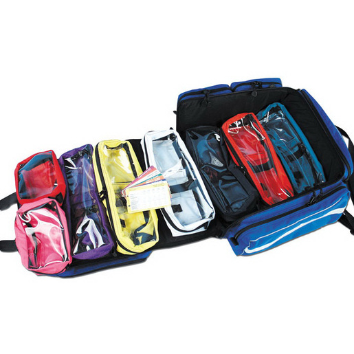 Pediatric ALS Attack Pack, 20in L x 18in W x 11in H, Royal Blue