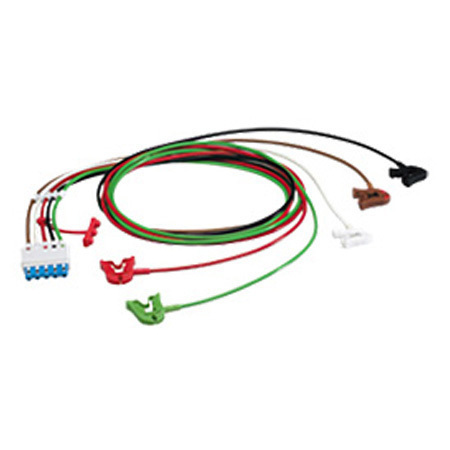 ECG Monitor Cable Set with Grabbers, 1.6m L