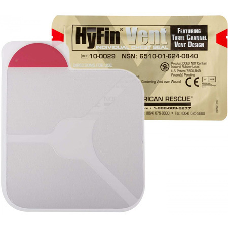 HyFin Vent Chest Seal, Individual