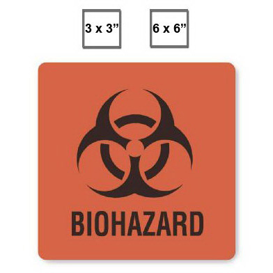 Biohazard Stickers