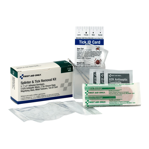 FIRST AID ONLY® Splinter & Tick Removal Kit