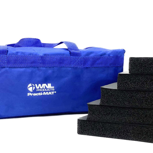 CPR Practi-MAT® Kneeling Pads, Pack of 5 with Carry Case