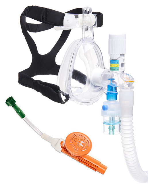 Pulmodyne® O2-MAX™ BiTrac ED™ with Integrated Nebulizer