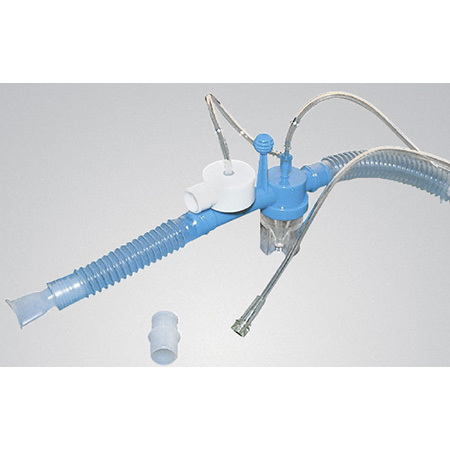 IPPB Manifold, Universal, AirLife,  2 Supply Lines, 6in Flextube, 120 Degree Baffled Quick-Neb