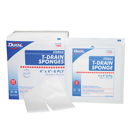 T-Drain Sponge, 4in x 4in