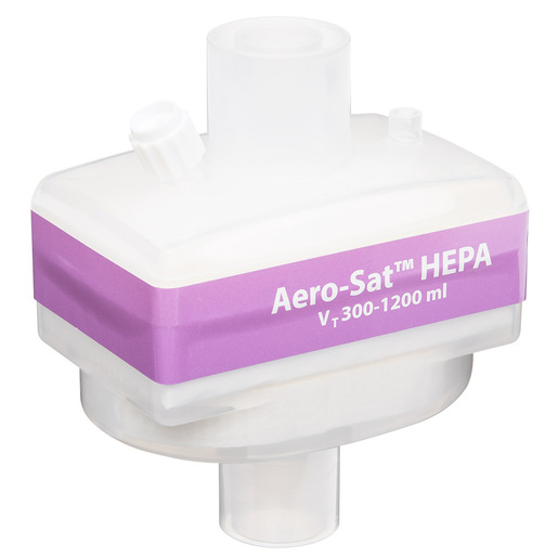 Curaplex® Aero-Sat Heat Moisture Exchanger Filters (HMEF), Electrostatic Filters