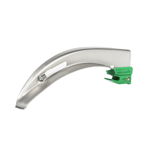 Curaplex® Select Greenline/D Fiber Optic Laryngoscope Blades, Mac and Miller