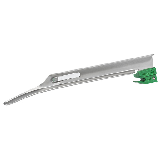 Curaplex® Select Greenline/D Fiber Optic Laryngoscope Blades, Mac and Miller