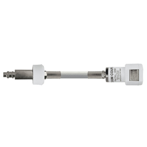 Vacuum Hose, 1/4in Conductive, 8ft, Puritan Bennett Quick Connect x Puritan Bennett Coupler
