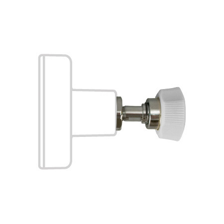 Coupler, Female, Chemetron Style, Nitrous Oxide, DISS Female Hand tight