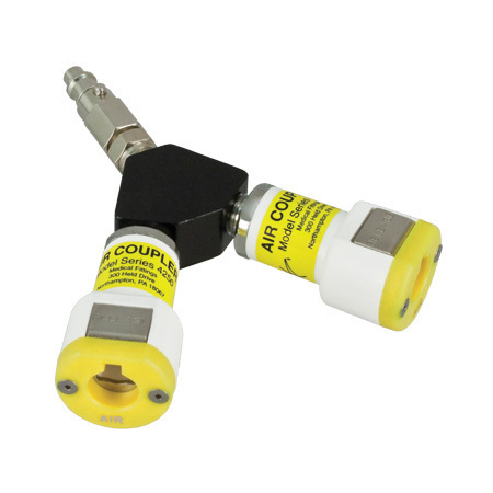 Quick Connect Wye, Air, Puritan-Bennett, Wye Block Assembly, 2 Puritan-Bennett Couplers