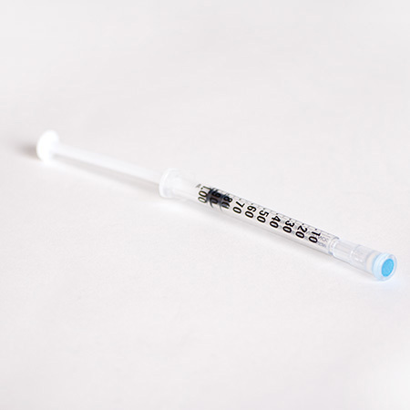 Line Draw Plus Aspirating Syringes with Filter-Pro Device
