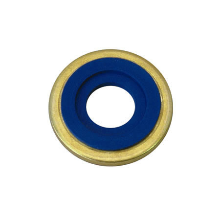 Yoke Seal, Washer, Brass Outer Ring, Neoprene, Pack of 25