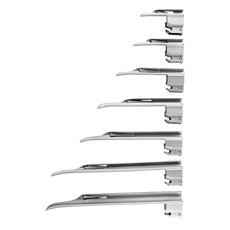 GreenLine Miller English Profile Laryngoscope Blades