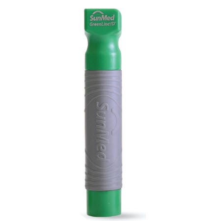 SunOne GreenLine /D Textured Grip LED Laryngoscope Handles
