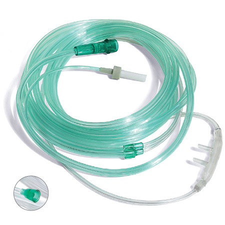 EtCO2/O2 End Tidal Sampling Cannulas, Adult