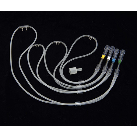 Oxygen Nasal Cannula, Comfort Soft Plus, Pediatric, High Flow up to 8LPM, Green, Disposable